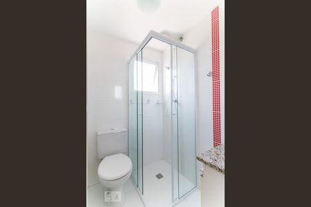 Banheiro de apartamento para alugar com 2 quartos, 58m² em Vila Valparaíso, Santo André