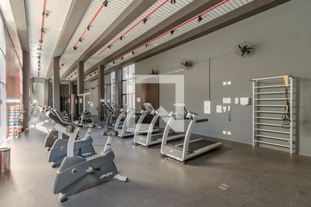 Studio para alugar com 30m², 1 quarto e 1 vaga Studio para alugar com 30m², 1 quarto e 1 vagaAcademia