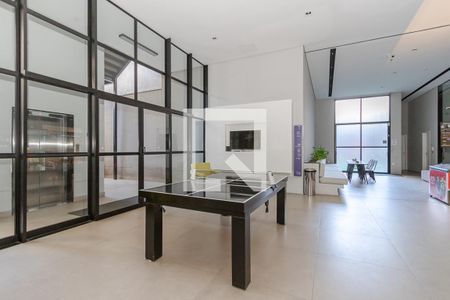 Studio para alugar com 30m², 1 quarto e 1 vaga Studio para alugar com 30m², 1 quarto e 1 vagaSalão de Jogos