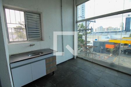 Cozinha de kitnet/studio para alugar com 1 quarto, 25m² em Brás, São Paulo