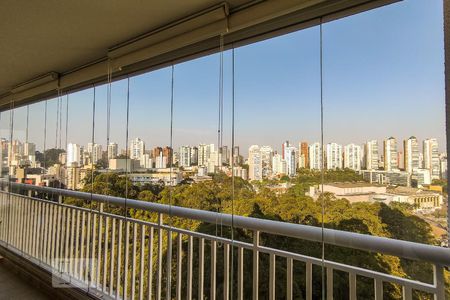 Vista da Varanda de apartamento à venda com 4 quartos, 138m² em Vila Andrade, São Paulo