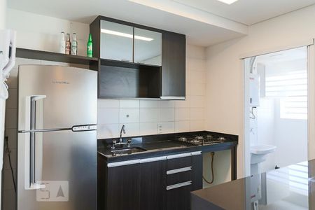 Cozinha de kitnet/studio para alugar com 1 quarto, 49m² em Centro, São Paulo