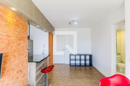 Sala de apartamento para alugar com 1 quarto, 46m² em Jardim Santo Amaro, São Paulo