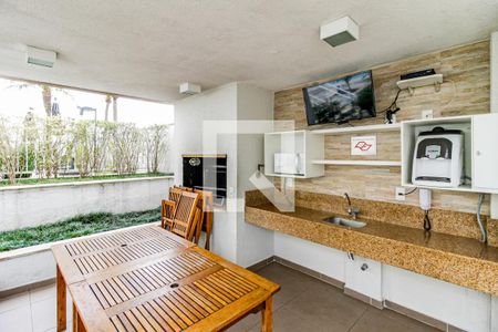 Apartamento para alugar com 46m², 1 quarto e 1 vaga Apartamento para alugar com 46m², 1 quarto e 1 vagaÁrea comum - Churrasqueira