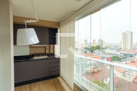 Varanda de apartamento para alugar com 1 quarto, 50m² em Vila Gomes Cardim, São Paulo