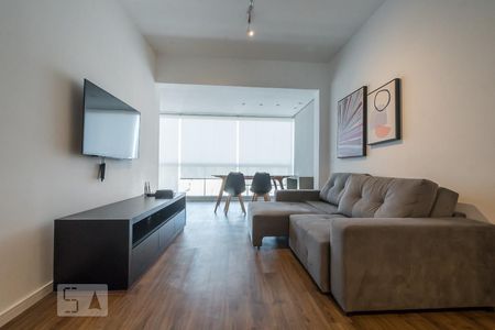 Sala de apartamento para alugar com 2 quartos, 76m² em Chacara Santo Antonio , São Paulo
