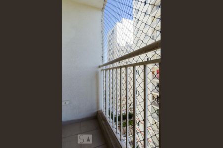 Varanda da Sala de apartamento para alugar com 3 quartos, 68m² em Vila Homero Thon, Santo André