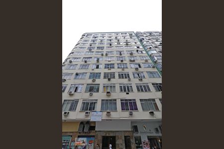 Fachada do Prédio. de kitnet/studio para alugar com 1 quarto, 35m² em Copacabana, Rio de Janeiro