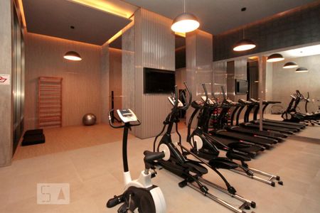 Studio para alugar com 28m², 1 quarto e sem vagaAcademia
