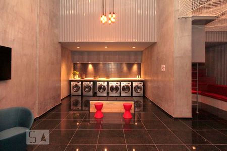 Studio para alugar com 28m², 1 quarto e sem vagaLavanderia