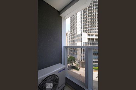Varanda de kitnet/studio para alugar com 1 quarto, 18m² em Cerqueira César, São Paulo