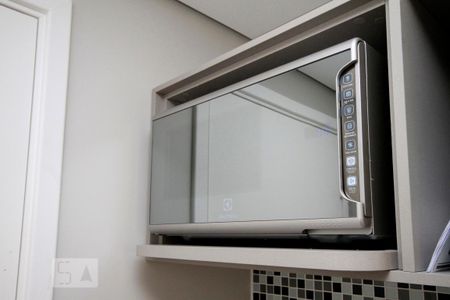 Cozinha de kitnet/studio para alugar com 1 quarto, 18m² em Cerqueira César, São Paulo