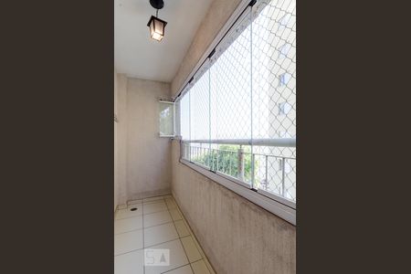 Varanda da Sala de apartamento à venda com 2 quartos, 52m² em Centro, São Bernardo do Campo