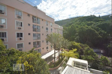 Vista do Quarto de apartamento à venda com 1 quarto, 55m² em Laranjeiras, Rio de Janeiro