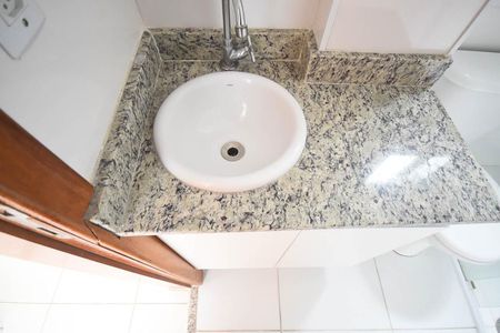 Detalhe do banheiro de apartamento à venda com 2 quartos, 60m² em Jardim Ampliação, São Paulo