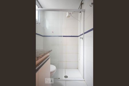 Detalhe do banheiro de apartamento para alugar com 2 quartos, 60m² em Jardim Ampliação, São Paulo