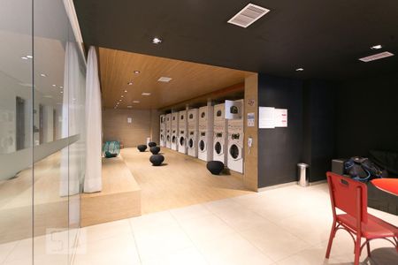 Studio para alugar com 35m², 1 quarto e 1 vagaLavanderia