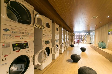 Studio para alugar com 35m², 1 quarto e 1 vagaLavanderia