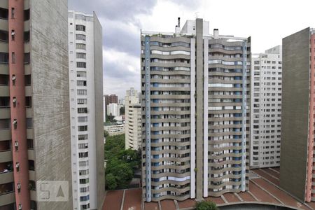 Vista da varanda de apartamento para alugar com 4 quartos, 160m² em Jardim Ampliacao, São Paulo