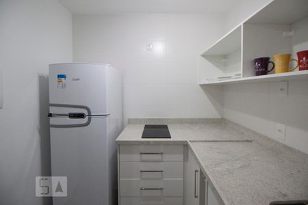 Cozinha de apartamento para alugar com 1 quarto, 44m² em Centro, São Paulo