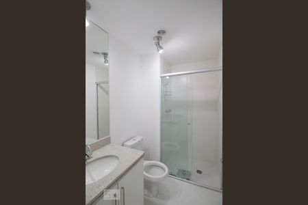 Banheiro de apartamento para alugar com 1 quarto, 44m² em Centro, São Paulo