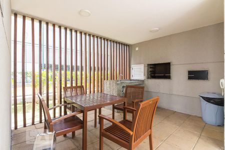 Apartamento à venda com 50m², 2 quartos e 1 vagaChurrasqueira