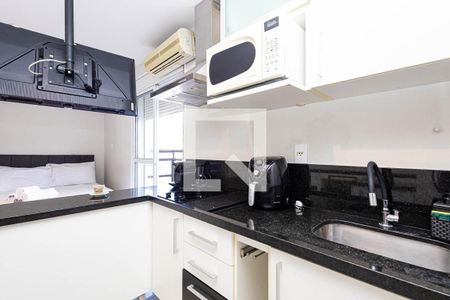 Studio para alugar com 30m², 1 quarto e 1 vaga Studio para alugar com 30m², 1 quarto e 1 vagaCozinha