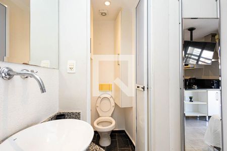 Studio para alugar com 30m², 1 quarto e 1 vaga Studio para alugar com 30m², 1 quarto e 1 vagaBanheiro