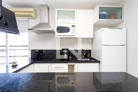 Cozinha de kitnet/studio para alugar com 1 quarto, 30m² em Consolação, São Paulo