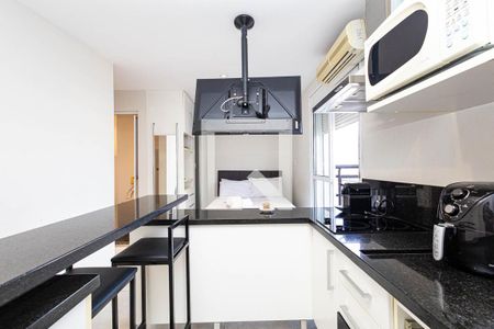 Studio para alugar com 30m², 1 quarto e 1 vaga Studio para alugar com 30m², 1 quarto e 1 vagaCozinha