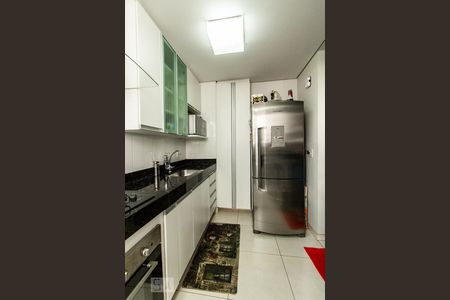 Cozinha de apartamento à venda com 2 quartos, 50m² em Santa Mônica, Belo Horizonte