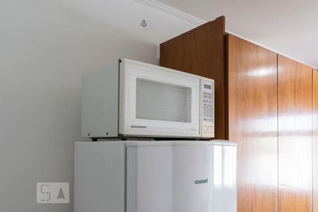 Cozinha (Microondas) de kitnet/studio à venda com 1 quarto, 36m² em Liberdade, São Paulo