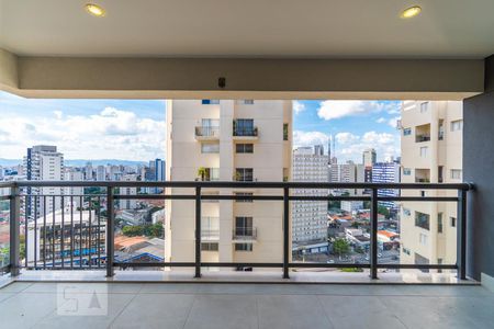 Varanda (foto antes do fechamento) de kitnet/studio para alugar com 1 quarto, 41m² em Sumarezinho, São Paulo