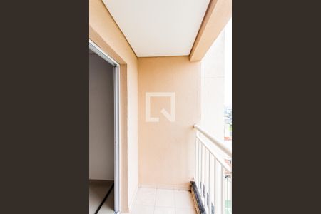 Varanda da Sala de apartamento para alugar com 2 quartos, 72m² em Vila Príncipe de Gales, Santo André