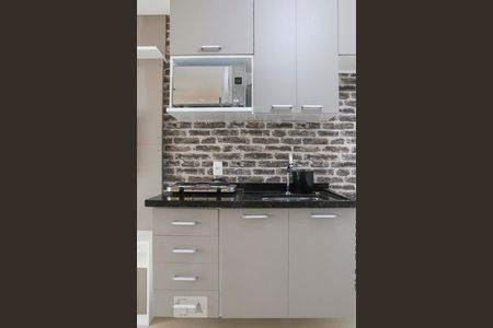 Studio para alugar com 35m², 1 quarto e sem vaga Studio para alugar com 35m², 1 quarto e sem vagaCozinha