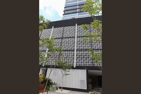 Studio para alugar com 35m², 1 quarto e sem vaga Studio para alugar com 35m², 1 quarto e sem vagaFachada