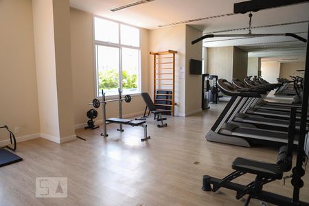 Studio para alugar com 35m², 1 quarto e sem vaga Studio para alugar com 35m², 1 quarto e sem vagaAcademia