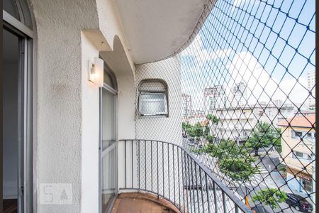 Varanda da Sala de apartamento para alugar com 3 quartos, 115m² em Vila Clementino, São Paulo