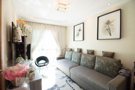 Sala de apartamento para alugar com 2 quartos, 115m² em Vila Alzira, Santo André