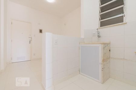 Cozinha de kitnet/studio para alugar com 1 quarto, 32m² em Flamengo, Rio de Janeiro