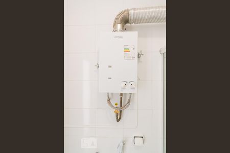 Banheiro de kitnet/studio para alugar com 1 quarto, 32m² em Flamengo, Rio de Janeiro