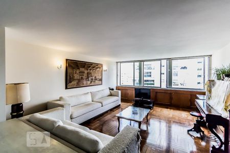 Sala de apartamento à venda com 4 quartos, 220m² em Paraíso, São Paulo