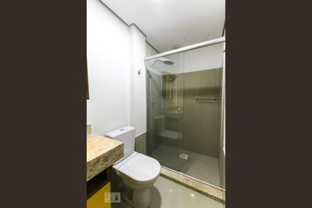 Studio para alugar com 45m², 1 quarto e sem vaga Studio para alugar com 45m², 1 quarto e sem vagaBanheiro