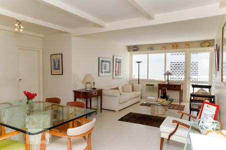 Sala de apartamento à venda com 3 quartos, 111m² em Leblon, Rio de Janeiro