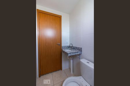 Banheiro Social de apartamento para alugar com 2 quartos, 64m² em Conjunto Helena Antipoff, Belo Horizonte