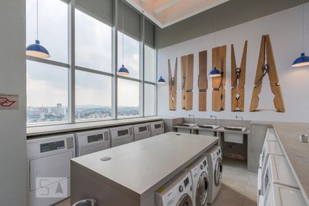 Apartamento à venda com 33m², 1 quarto e 1 vaga Apartamento à venda com 33m², 1 quarto e 1 vagaLavanderia