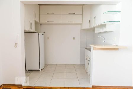 Cozinha de apartamento à venda com 1 quarto, 41m² em Centro Histórico, Porto Alegre