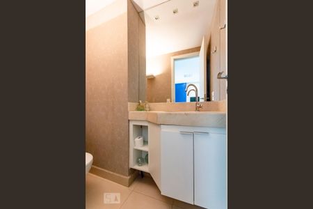 Lavabo de apartamento para alugar com 1 quarto, 60m² em Jardim Goiás, Goiânia