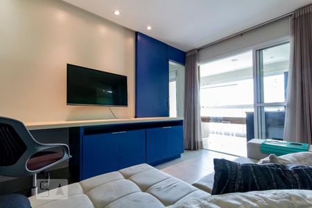 Sala de apartamento para alugar com 1 quarto, 60m² em Jardim Goiás, Goiânia