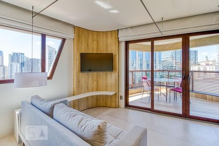 Sala de kitnet/studio para alugar com 1 quarto, 46m² em Vila Olímpia, São Paulo